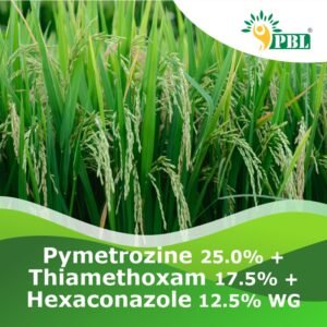 Pymetrozine 25.0% + Thiamethoxam 17.5% + Hexaconazole 12.5% WG