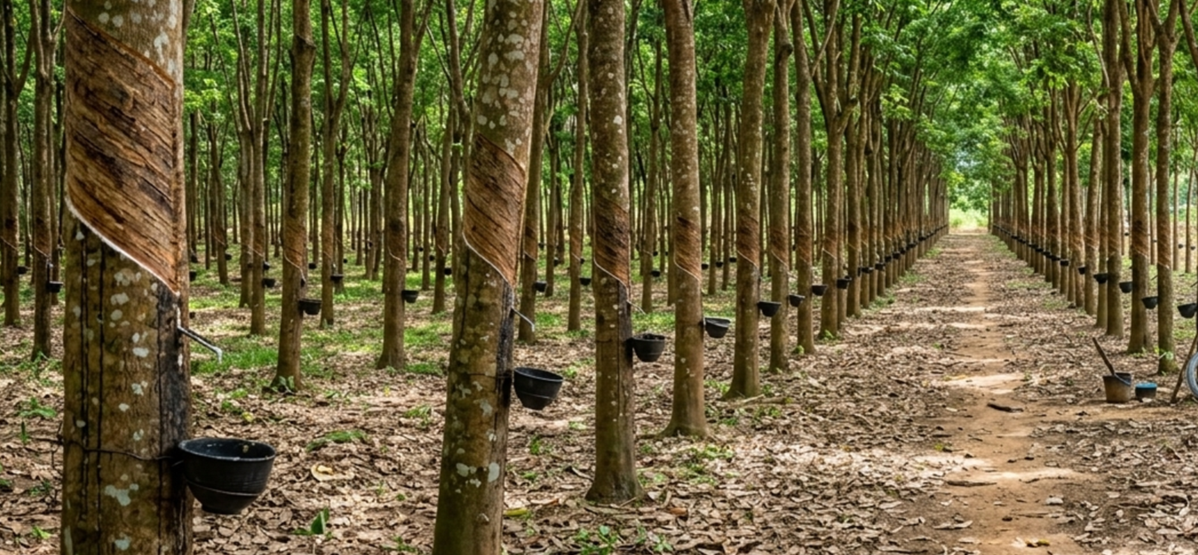 Ethephon (2-Chloroethylphosphonic Acid) in Gum production