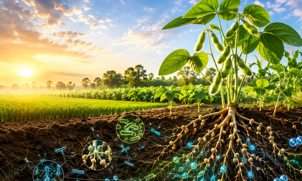 Harnessing Biofertilizers(Nitrogen Fixing Bacteria) for Enhanced Crop Productivity