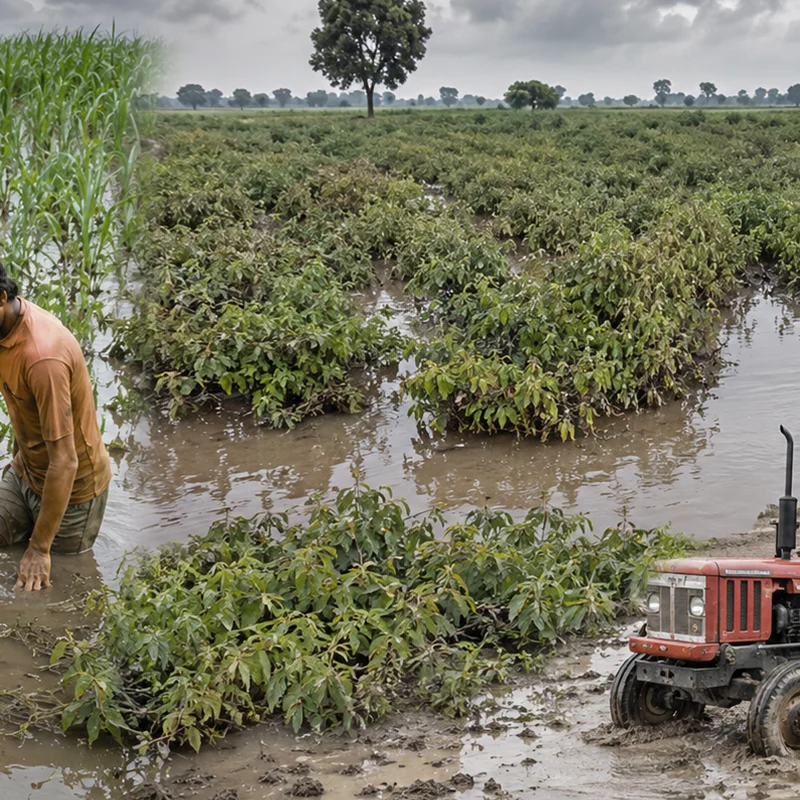 Heavy Rainfall, Kharif Season, Heavy Rains, Crop Compensation