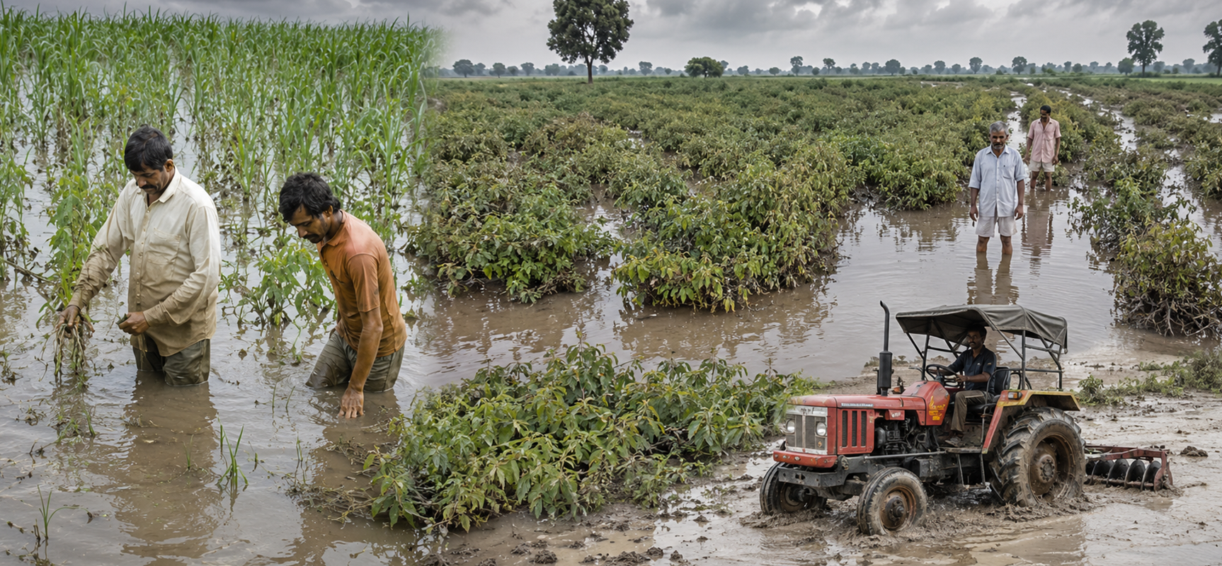 Heavy Rainfall, Kharif Season, Heavy Rains, Crop Compensation